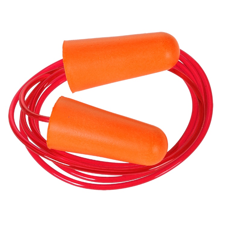 PU Foam Earplugs Corded