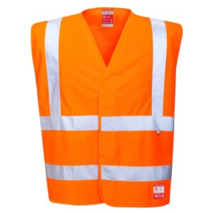 Hi-Vis Flame Resistant Anti-Static Vest