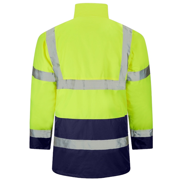 Hi-Vis Two Tone Parka Traffic Jacket - Image 4