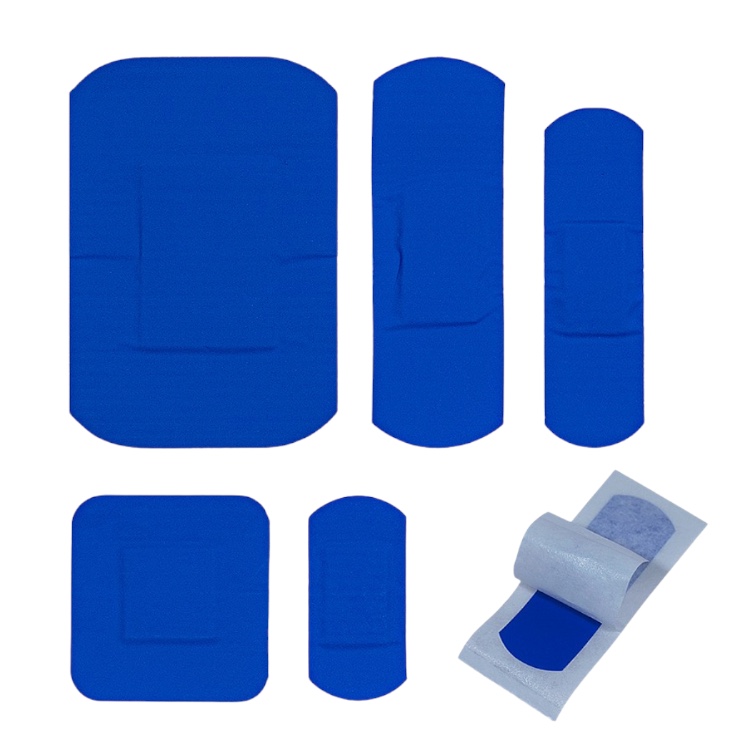 Blue Detectable Sterile Plasters - Assorted Sizes