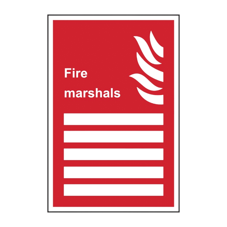 Fire Marshals (5 Names)
