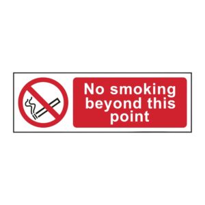 No Smoking Beyond This Point