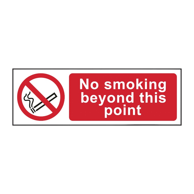 No Smoking Beyond This Point