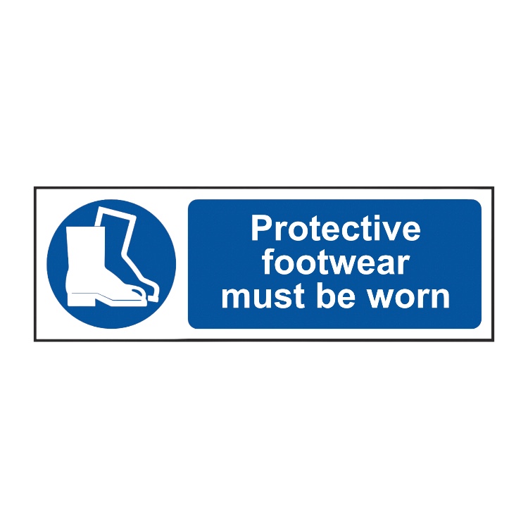 Protective Footwear Must Be Worn