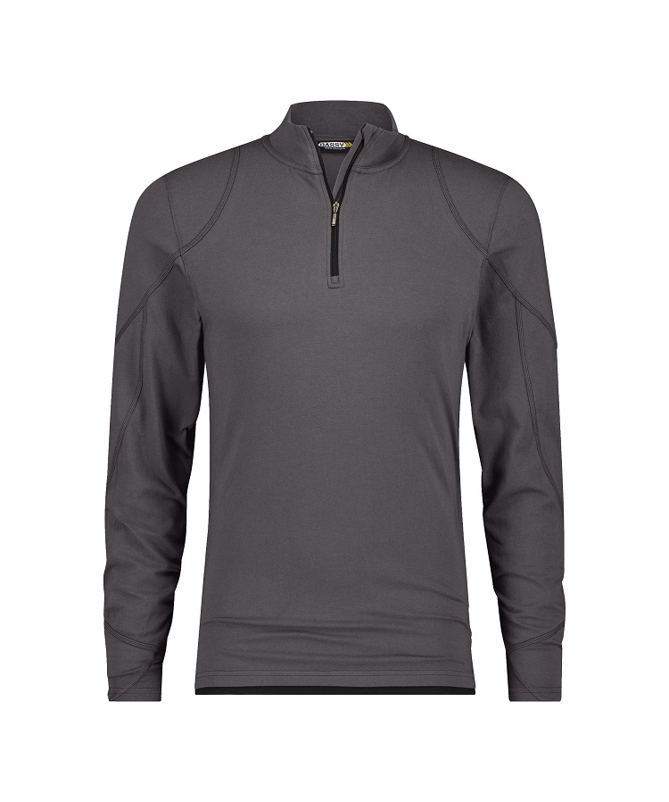 DASSY® Sonic Zip Neck T-Shirt - Image 4