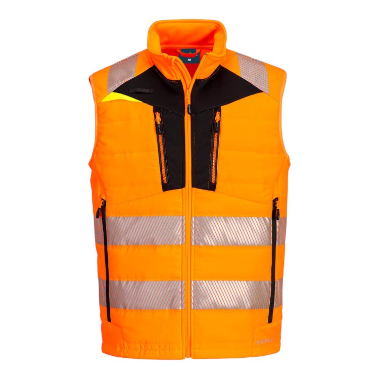 DX4 Hi-Vis Hybrid Baffle Bodywarmer