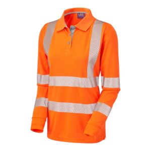 Pollyfield EcoViz Performance+ Women's Sleeved Polo Shirt