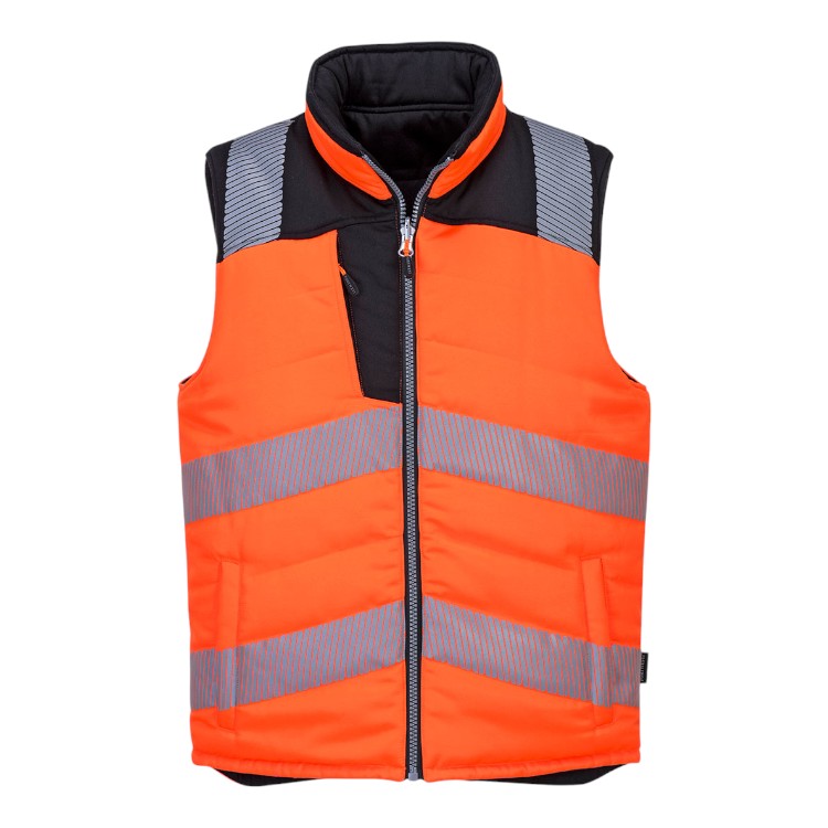 PW3 Hi-Vis Reversible Bodywarmer