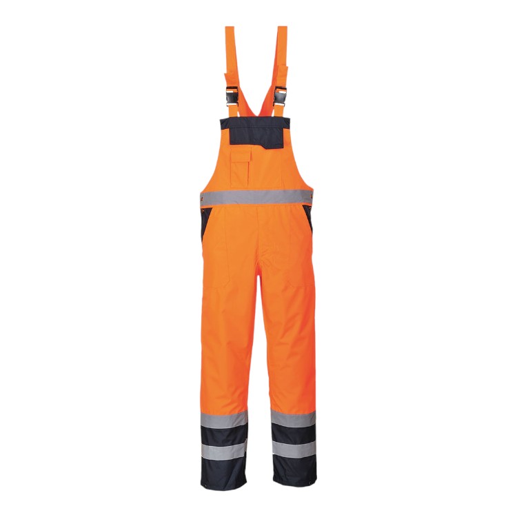 Hi-Vis Contrast Winter Bib and Brace