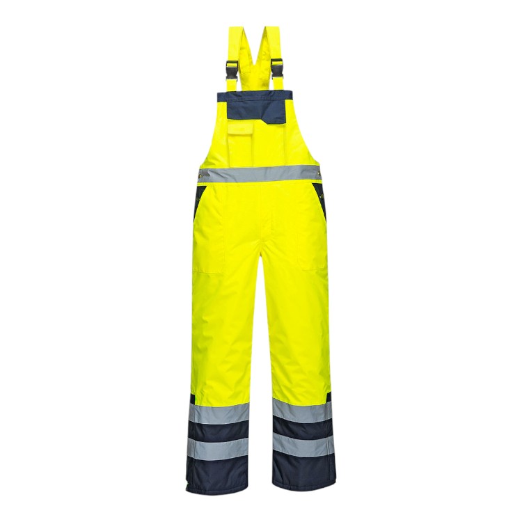 Hi-Vis Contrast Winter Bib and Brace - Image 2