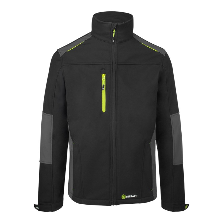 Flex Workwear Two-Tone Softshell Jacket - Image 4