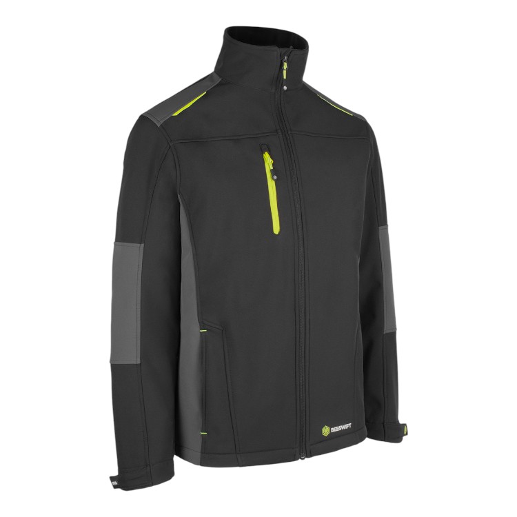 Flex Workwear Two-Tone Softshell Jacket - Image 5