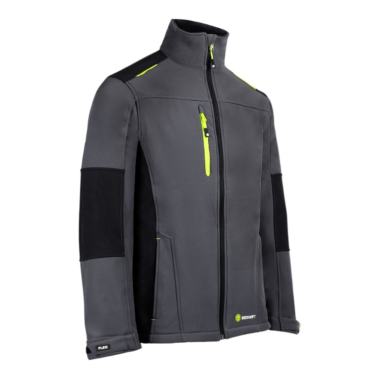 Flex Workwear Two-Tone Softshell Jacket - Image 2
