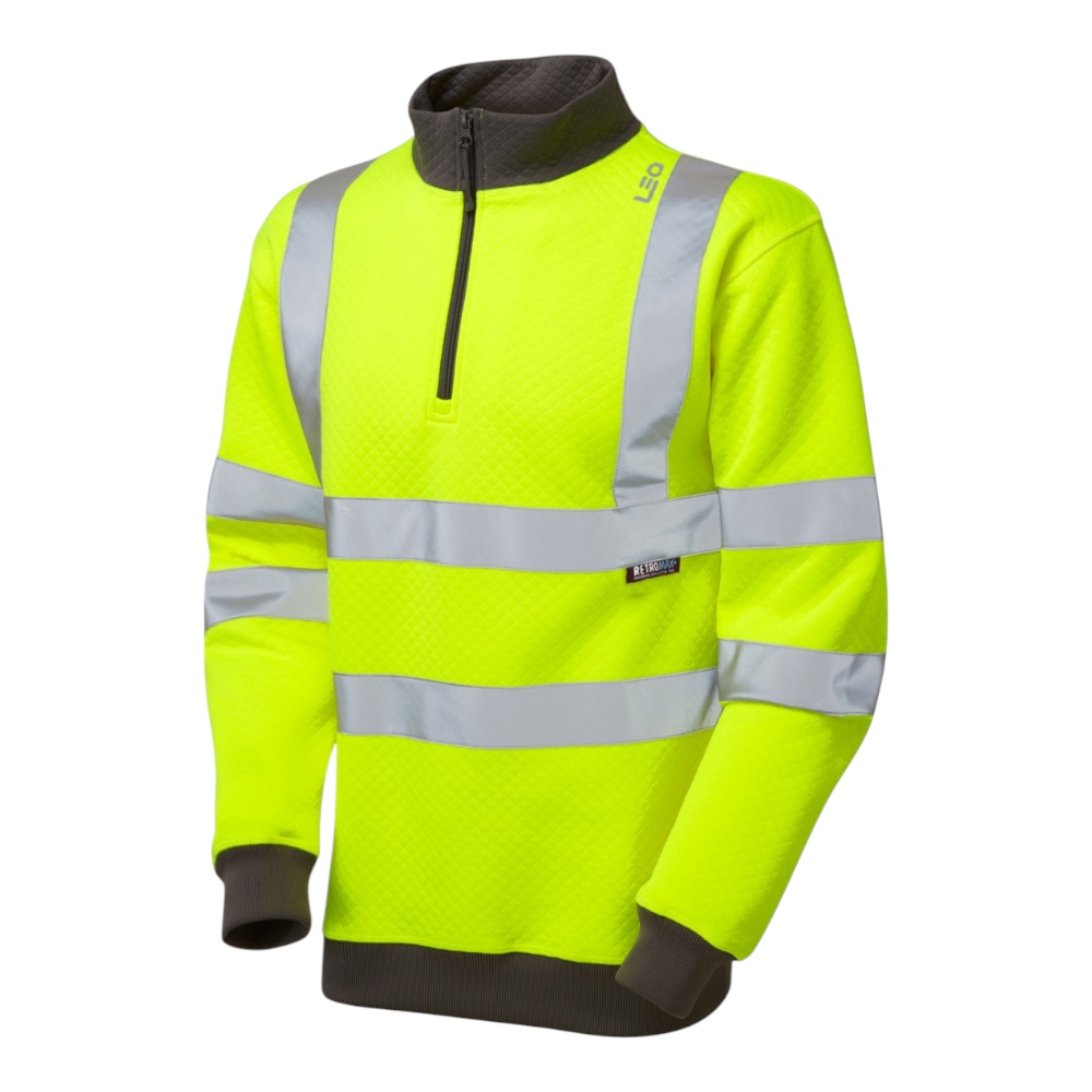 Brynsworthy EcoViz 1/4 Zip Sweatshirt - Image 2