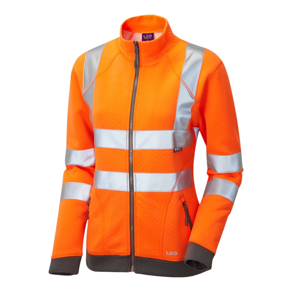 Hollicombe EcoViz Women’s Zipped Sweatshirt - Image 2