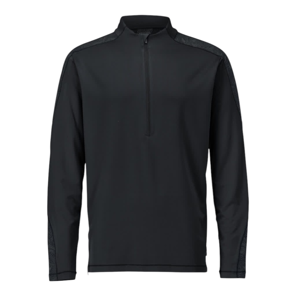 Mascot Customized Long Sleeve Half Zip T Shirt