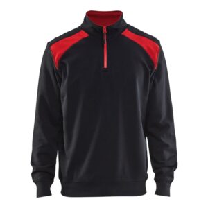 Blåkläder 2-Tone Half Zip Sweatshirt
