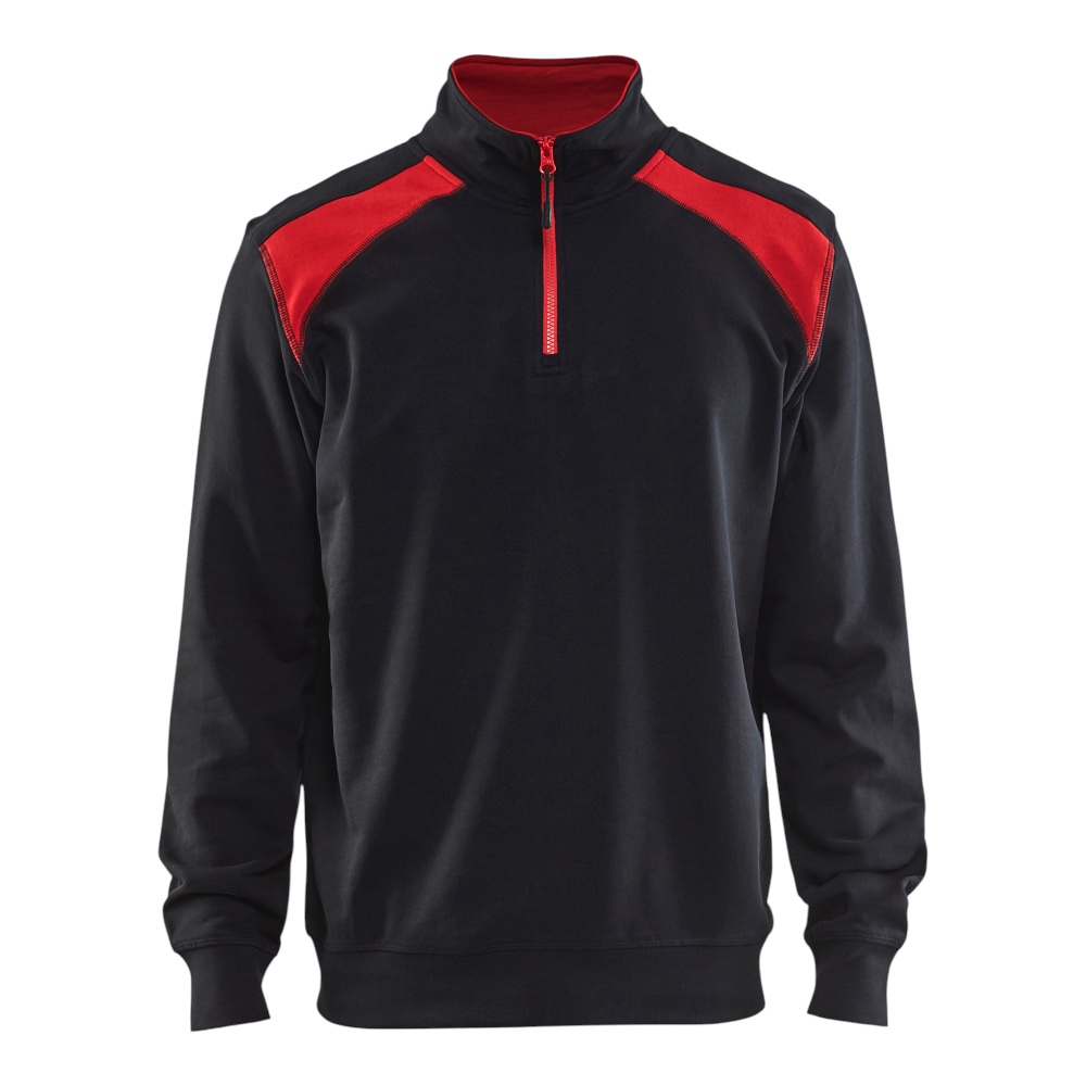 Blåkläder 2-Tone Half Zip Sweatshirt