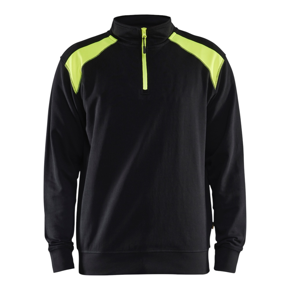 Blåkläder 2-Tone Half Zip Sweatshirt - Image 2