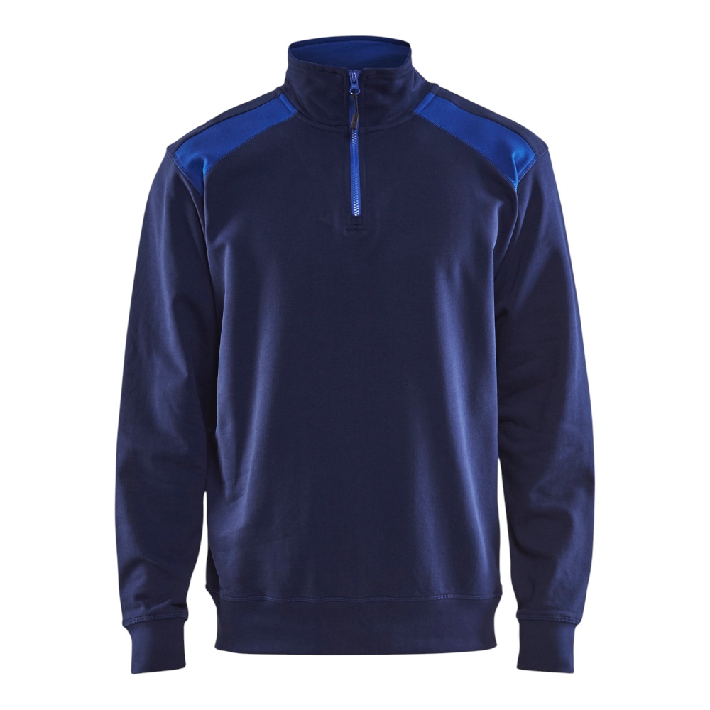 Blåkläder 2-Tone Half Zip Sweatshirt - Image 3