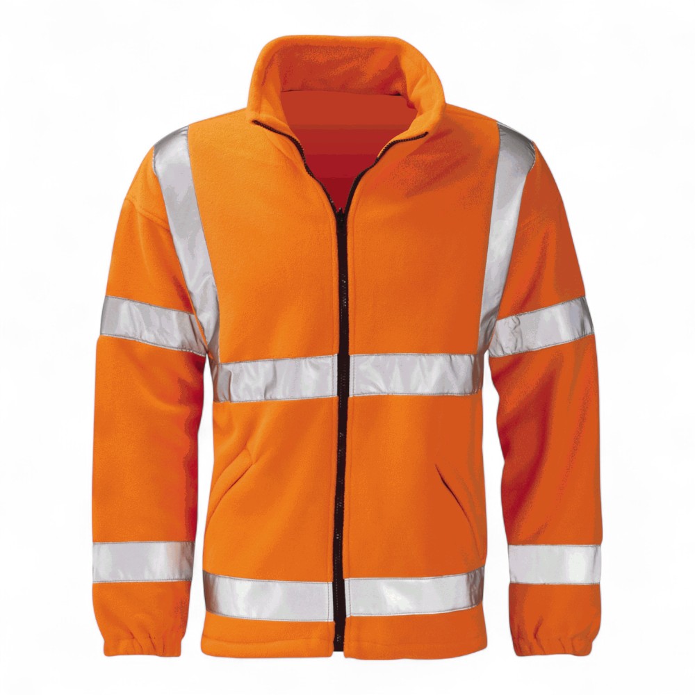 Hi-Vis Fleece Jacket - Image 2