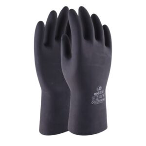 Neoprene Flocklined Chemical Gauntlet